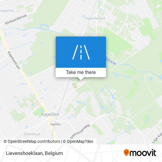 Lievenshoeklaan plan