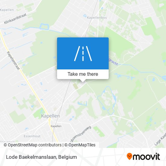 Lode Baekelmanslaan plan