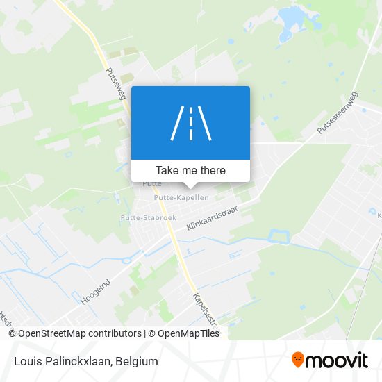 Louis Palinckxlaan map