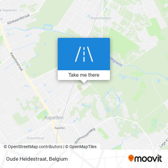 Oude Heidestraat map