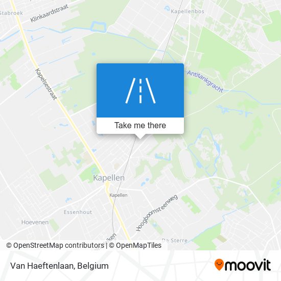 Van Haeftenlaan map