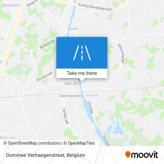 Dominee Verhaegenstraat plan