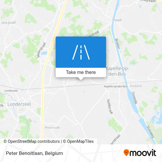 Peter Benoitlaan map