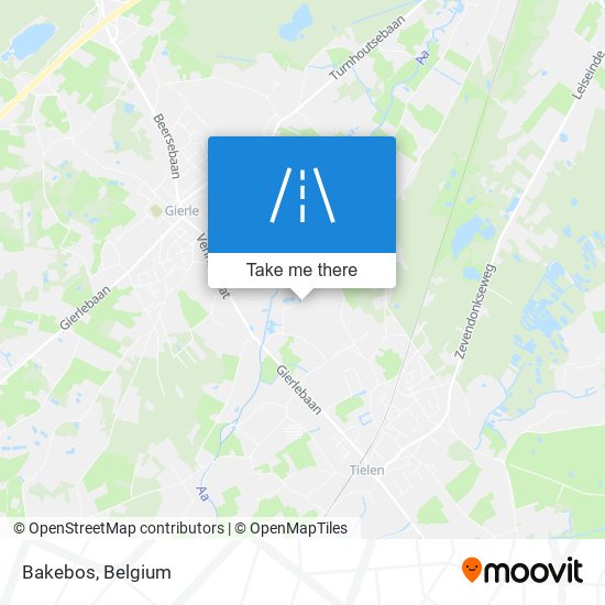 Bakebos map