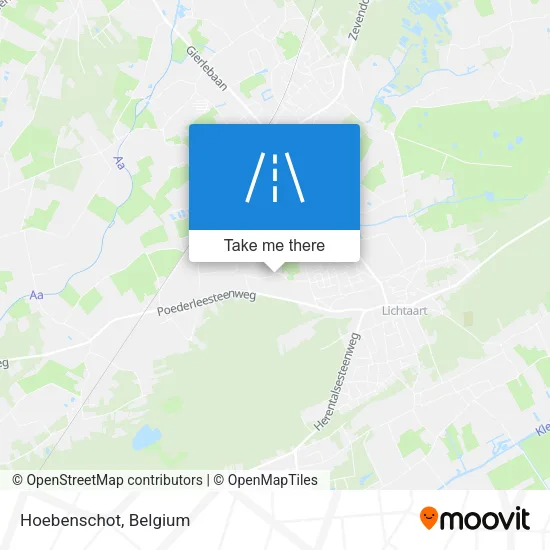 Hoebenschot map