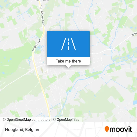 Hoogland map