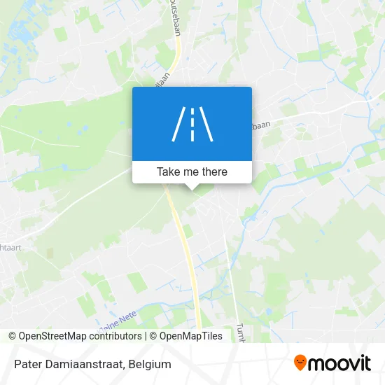Pater Damiaanstraat map