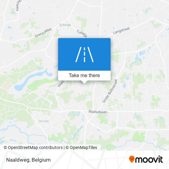 Naaldweg map