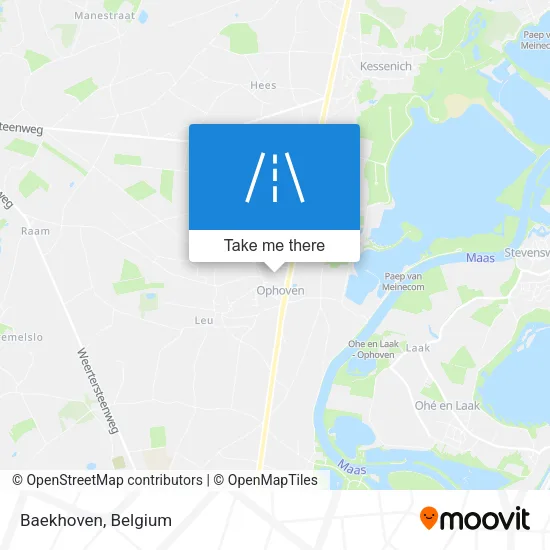 Baekhoven map