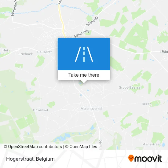 Hogerstraat map
