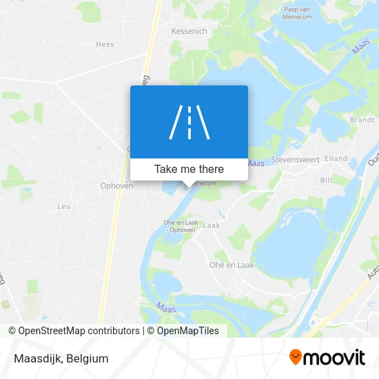 Maasdijk map