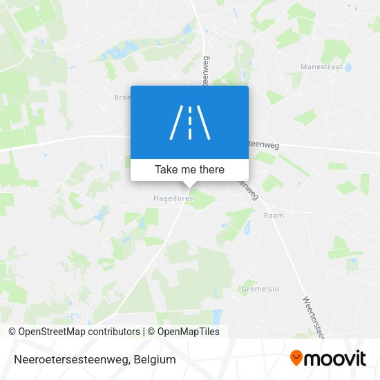 Neeroetersesteenweg plan