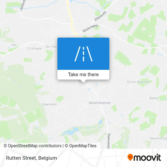 Rutten Street map