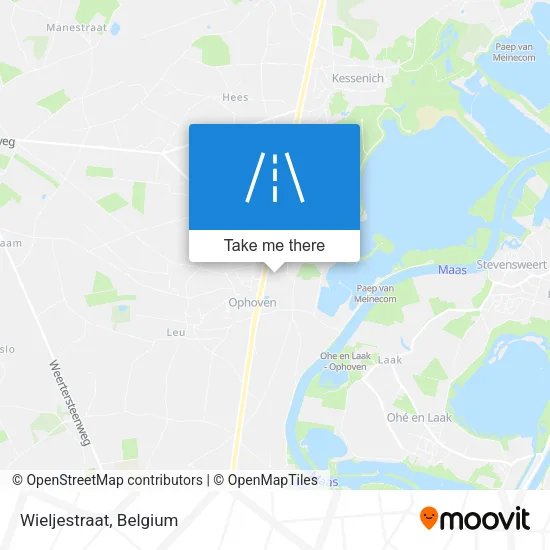 Wieljestraat map