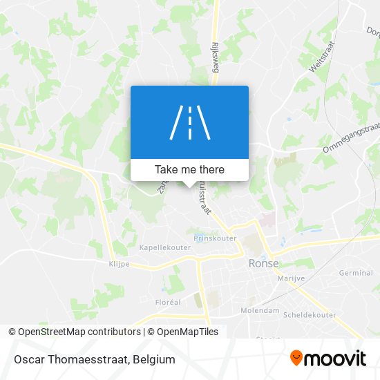 Oscar Thomaesstraat map