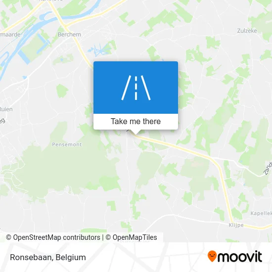 Ronsebaan map