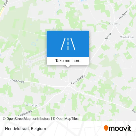 Hendelstraat map
