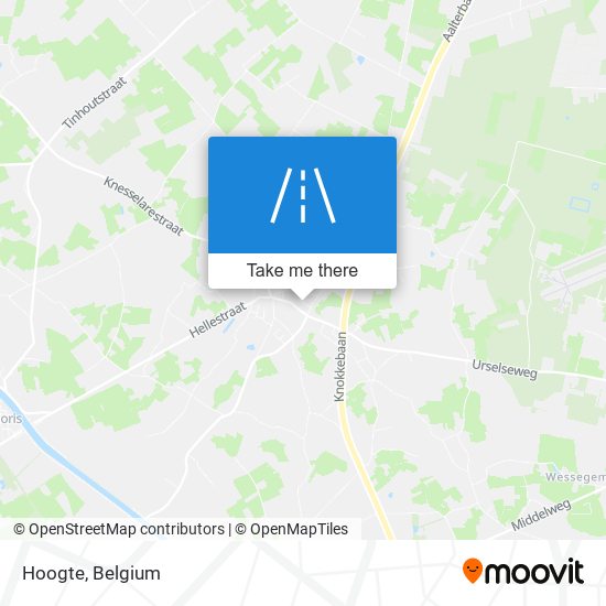 Hoogte map