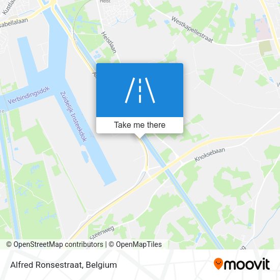 Alfred Ronsestraat map