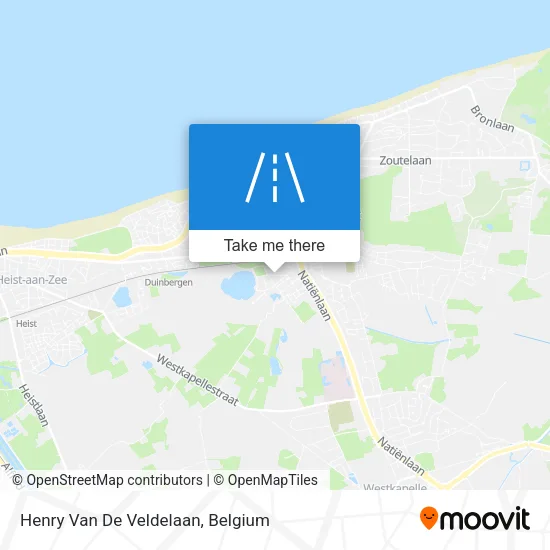 Henry Van De Veldelaan map