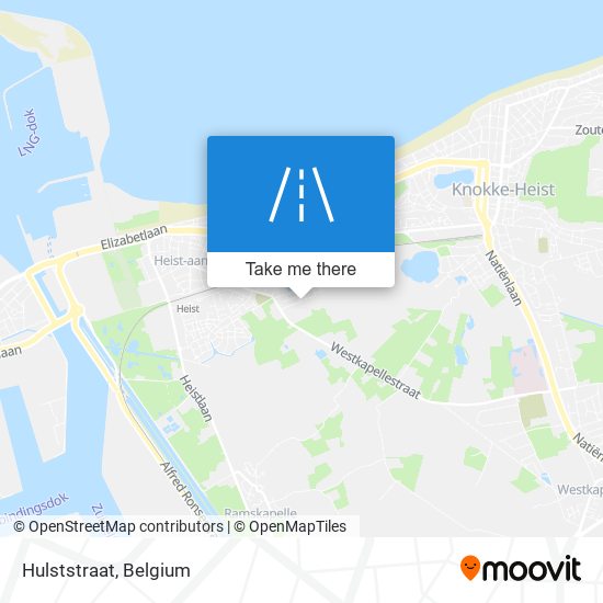 Hulststraat map