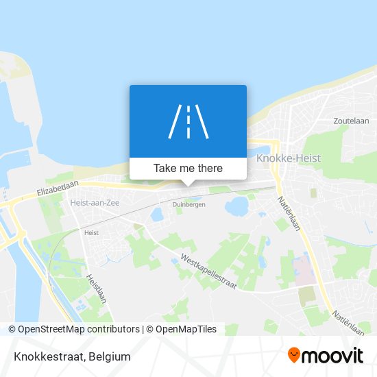Knokkestraat map