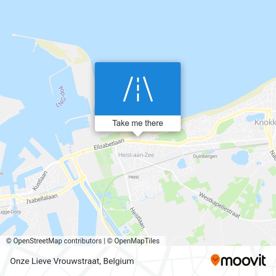Onze Lieve Vrouwstraat map