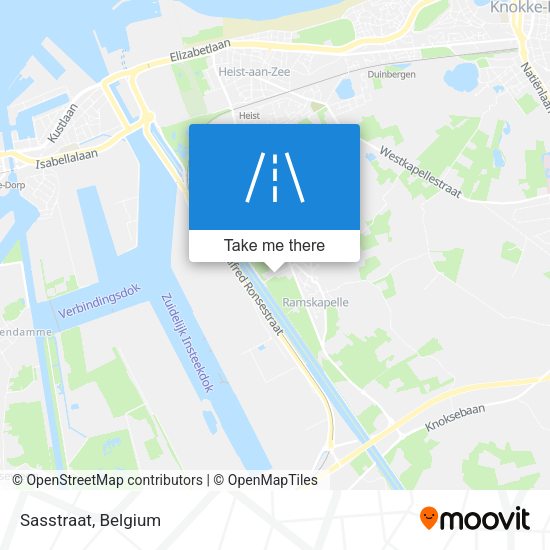 Sasstraat map