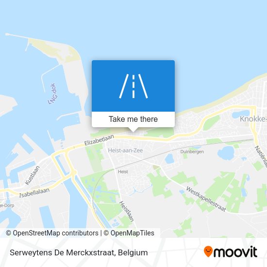 Serweytens De Merckxstraat map