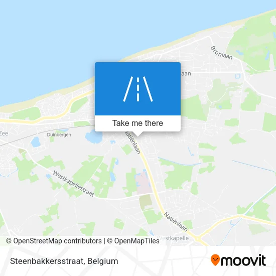 Steenbakkersstraat map