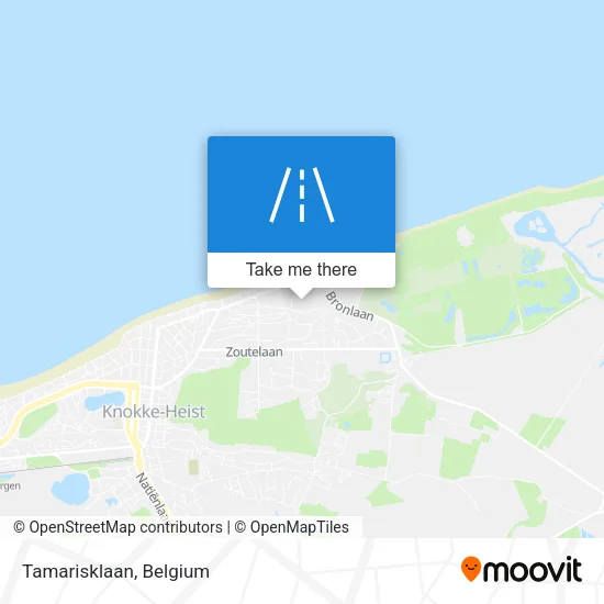 Tamarisklaan map