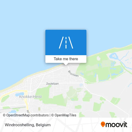 Windrooshelling map