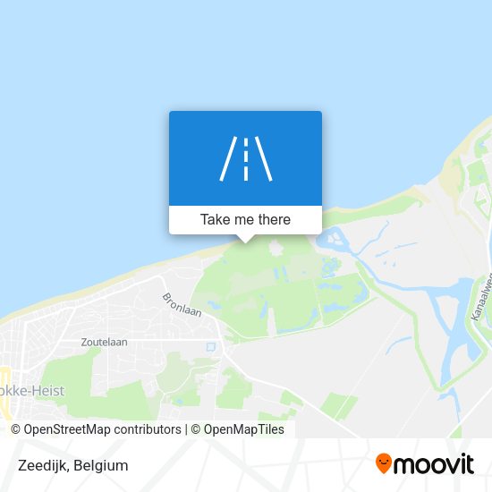 Zeedijk map