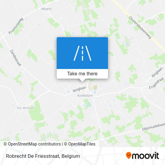 Robrecht De Friesstraat plan