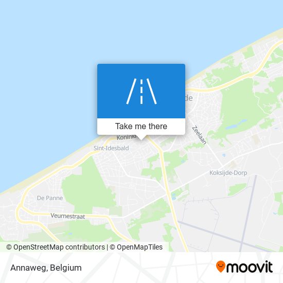 Annaweg map