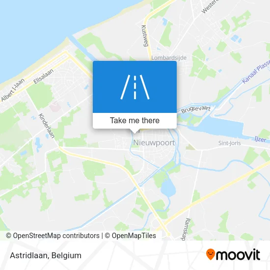 Astridlaan map