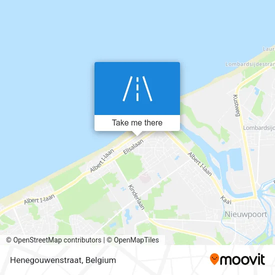 Henegouwenstraat map
