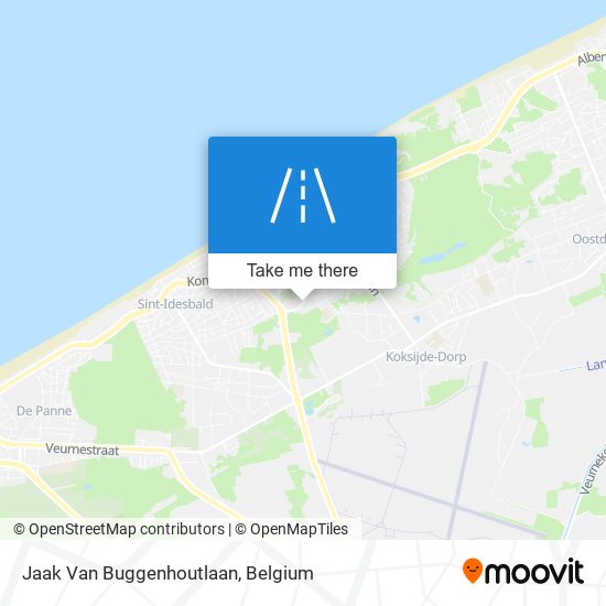 Jaak Van Buggenhoutlaan plan