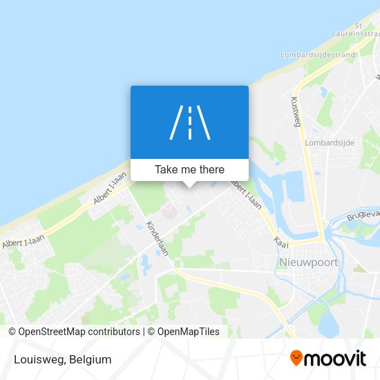 Louisweg map