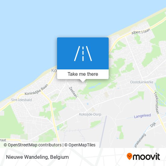 Nieuwe Wandeling plan