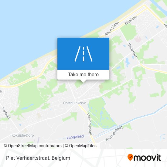 Piet Verhaertstraat plan