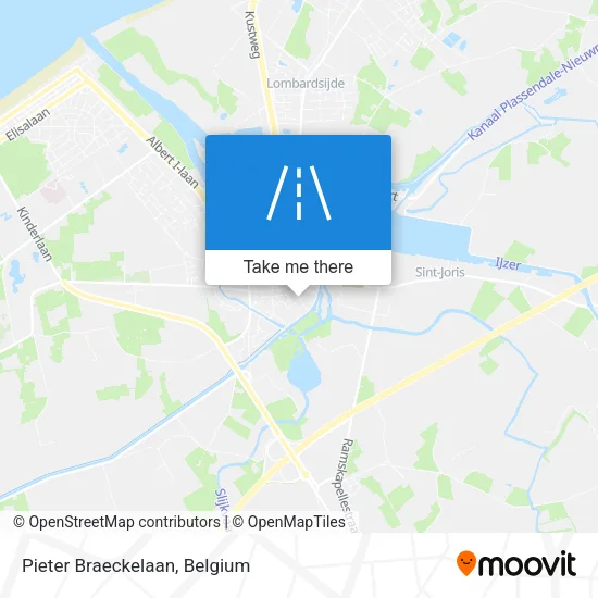 Pieter Braeckelaan map
