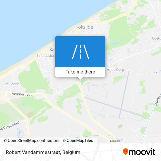 Robert Vandammestraat map