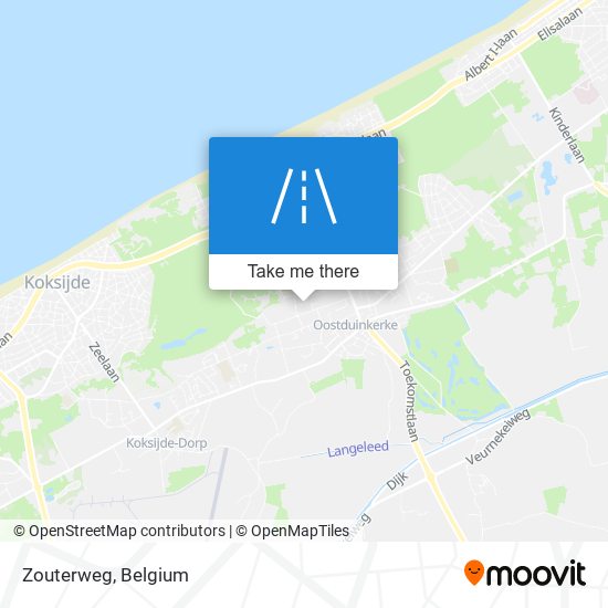 Zouterweg map