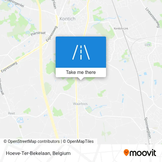 Hoeve-Ter-Bekelaan map