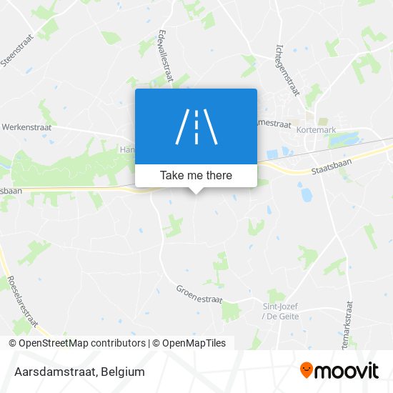 Aarsdamstraat map