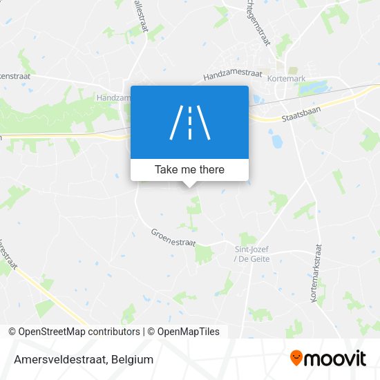 Amersveldestraat plan