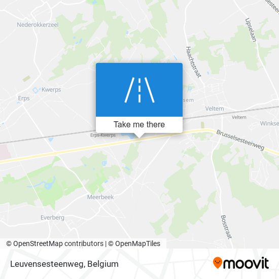 Leuvensesteenweg map
