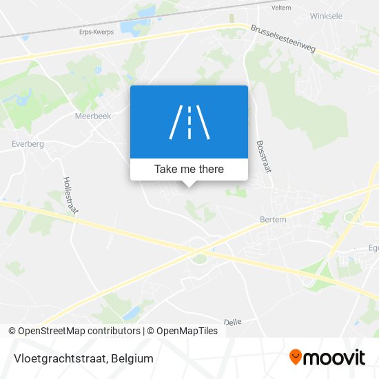 Vloetgrachtstraat map