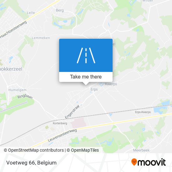 Voetweg 66 map